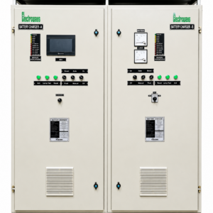 Dual Configuration (1+1) HMI Controlled Battery Charger 50A 110VDC